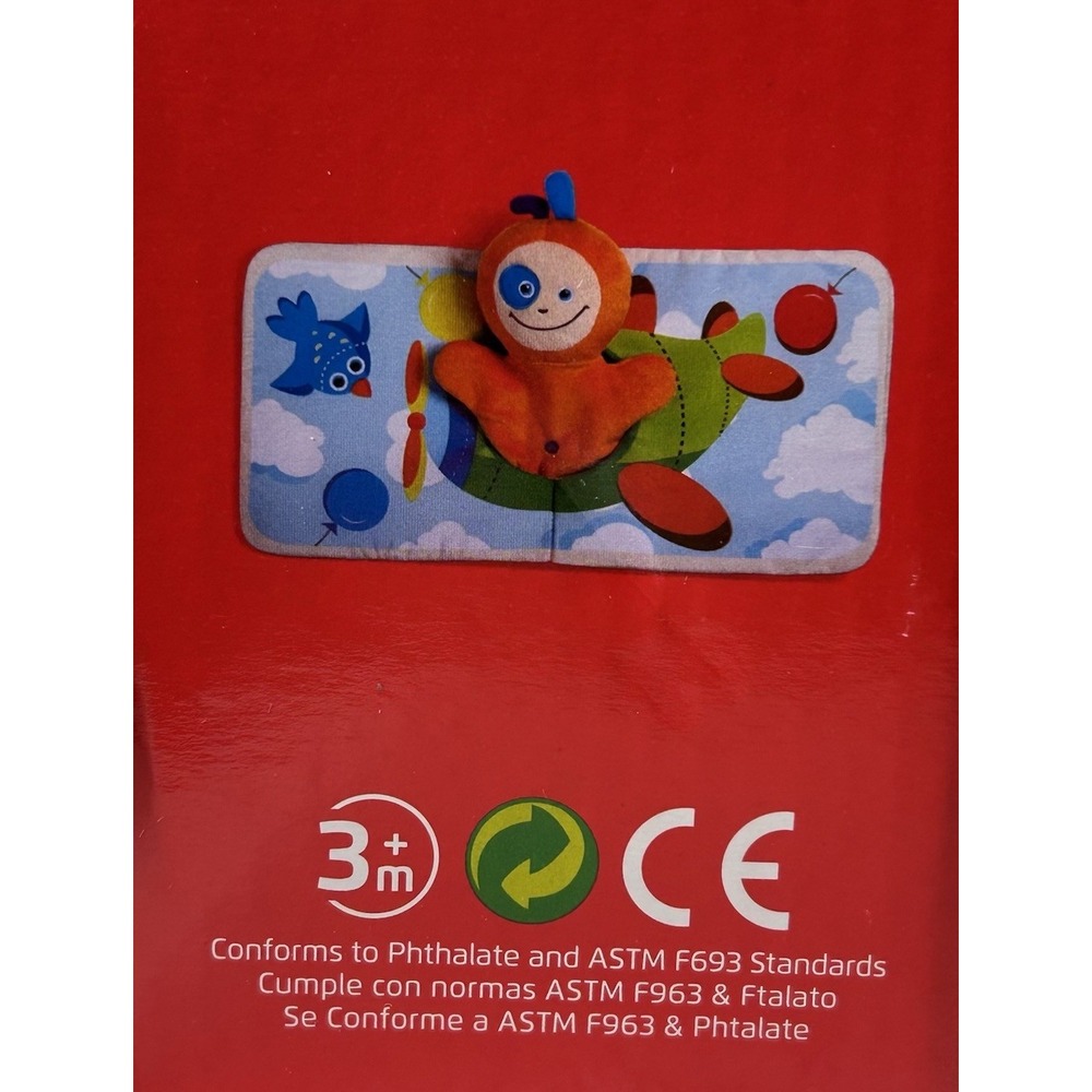 Edushape‎ Puppet Playland Soft Plush Baby's 1st Book New Stimulating Pretend Toy - Picture 5 of 6